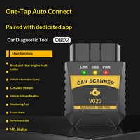 Alat Diagnostik Mobil OBD2, Penguji Baterai, Pembaca Kode Kesalahan ELM327, Aplikasi Bluetooth, Pemindai OBD2