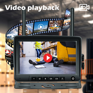 Xyd 7inch AHD 1080p màn hình không dây phía sau xem không thấm nước máy ảnh cơ sở từ tính máy ảnh ánh sáng laser đường thẳng - Product Image 5