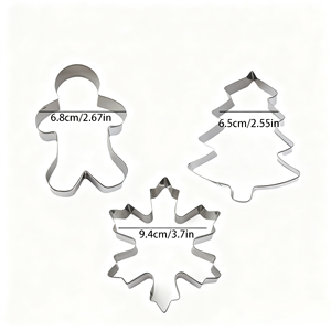 Giáng sinh <span class=keywords><strong>Snowman</strong></span> <span class=keywords><strong>Snowman</strong></span> theo chủ đề thủ công bằng thép không gỉ NƯỚNG <span class=keywords><strong>COOKIE</strong></span> cắt cho fondant <span class=keywords><strong>cookie</strong></span> và Bộ nướng - Product Image 3
