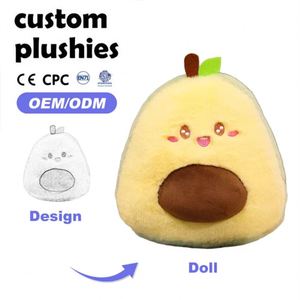 Almohada de Peluche de Dibujos Animados - Diseños de Frutas, Comida y Cebolla Navideños - Almohadas de Peluche de Dibujos Animados Personalizables - Product Image 5
