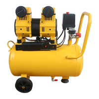 Compresor de Aire Eléctrico Sin Aceite de Alta Presión AEE de 2850 rpm y 120 l/min para Neumáticos Dentales