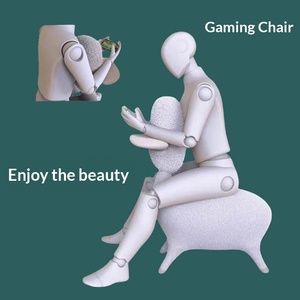 Sillón <span class=keywords><strong>de</strong></span> madera con diseño <span class=keywords><strong>de</strong></span> caballo, creativo y divertido, para lectura y descanso, decoración para el hogar, regalo <span class=keywords><strong>de</strong></span> inauguración, para sala <span class=keywords><strong>de</strong></span> estar - Product Image 4