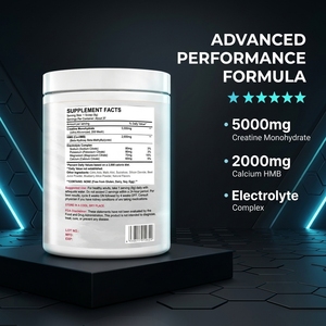 Creatina Monoidrato in Polvere - Creatina con HMB ed Elettroliti per <span class=keywords><strong>Nutrizione</strong></span> Sportiva <span class=keywords><strong>e</strong></span> Supporto alle Prestazioni Muscolari - Product Image 2