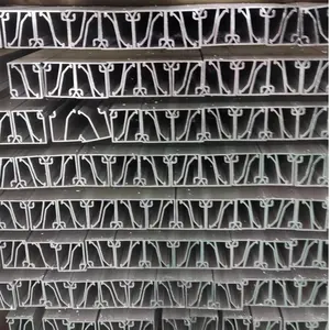 Matériau en aluminium 6063 6061 7075 tringles à rideaux rideau en or tuyau en aluminium avec accessoires