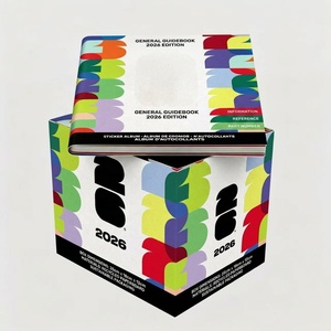 Album d'autocollants de la Coupe du Monde <span class=keywords><strong>Panin</strong></span> 2026 de haute qualité 1:1, boîte de collection d'autocollants, 25, 50, 100 packs d'autocollants, complètez votre album - Product Image 1