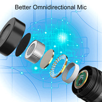 Microphone portable Lavalier 3,5 mm filaire à clipser pour téléphone et ordinateur portable, mini-microphones
