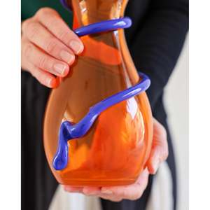 Jarrón de Cristal y Vidrio Arancio de Barovier y Toso - Product Image 2