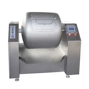 Automatic vacuum tumbling machine stainless steel beef spareribs marinating /chicken fillet meat products tenderizing machine
