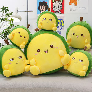 Vente en gros de Lovely Durian Peluche Jouet Super Doux Kawaii Fruit Oreiller avec PP Coton Remplissage Cadeau - Product Image 4