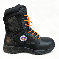 Bottes de sécurité anti-perforation et anti-écrasement à tige haute pour la lutte contre les incendies, réfléchissantes, pour le sauvetage et le travail, disponibles en OEM/ODM