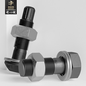 สลักเกลียวเหล็กกล้าความแข็งแรงสูง Baifit เกรด 10.9 มาตรฐาน GBT 1228-2006 หัวหกเหลี่ยมภายนอก สำหรับงานก่อสร้าง - Product Image 2