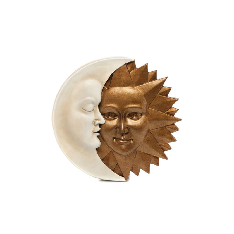 Pacific Giftware Dekoschale »Sonne Und Mond« – Aus Kunststein, Handbemalt, 20 Cm Ø