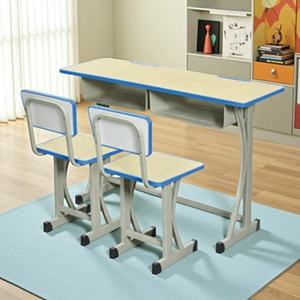 <span class=keywords><strong>โต๊ะ</strong></span>นักเรียนเหล็กไม้แบบคู่สำหรับห้องเรียนมหาวิทยาลัย ปรับความสูงได้ ทนทาน <span class=keywords><strong>ลาย</strong></span><span class=keywords><strong>การ์ตูน</strong></span> สำหรับห้องเรียนคอมพิวเตอร์ - Product Image 2