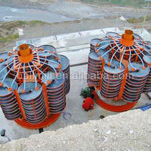 Machine en acier de séparateur par gravité d'or de goulotte en spirale du fournisseur de la Chine à un prix compétitif pour l'application de minerai - Product Image 2