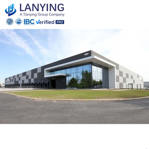 Q345 Q235 Kết Cấu Thép hai dòng không gian kho nhỏ với khả năng chịu tải tuyết cao cho bãi đậu xe & nhà xưởng & nhà máy - Product Image 3