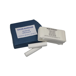 ผ้าก๊อซพัน<span class=keywords><strong>แผล</strong></span>แบบใช้แล้วทิ้งสำหรับการแพทย์ สีขาว 100% ผ้าฝ้าย ปลอดเชื้อ ห้ามเลือด แบบพับ Z ซับน้ำได้ดี - Product Image 5