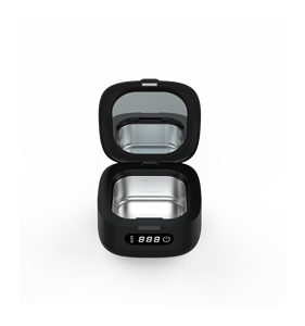 Nettoyeur ultrasonique rechargeable USB pour appareils dentaires et gouttières, avec fonction UV, capacité 166 ml, pour usage domestique et automobile, minuterie numérique - Product Image 2