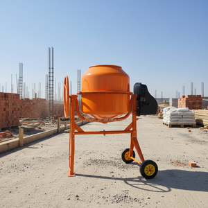 Miscelatori per Cemento ad Alta Coppia con Ingranaggio a Pignone, 175L Diesel, per Fondamenta e Massetti in Edilizia - Product Image 1