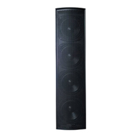 Subwoofer activo de 15 pulgadas + 4*4,5 pulgadas _ Array Column Sistema de altavoces Pa con alimentación bidireccional Sistema de audio estéreo Hifi Array Speaker