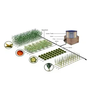 Equipamento de irrigação de jardim para sistema de irrigação agrícola integrado totalmente inteligente