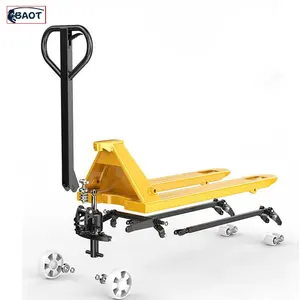 Forklift Manual Transporting Roller Skate Kit Machine Moving Skate Hand Pallet Truck China