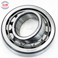 Roulement à rouleaux cylindriques DJE NU310 EM 50x110mm, simple rangée, précision P0, étanchéité ouverte, haute vitesse, charge radiale élevée, jeu C0