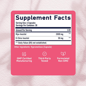 Capsules de poudre de Myo & D-Chiro Inositol pur à marque privée OEM 40:1 – Complément pour l'équilibre hormonal et la santé ovarienne - Product Image 6