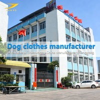 Vêtements pour animaux de compagnie en gros sur mesure, ensemble deux pièces pour petit chien, gilet chaud en faux daim avec bordure en sherpa et t-shirt rayé assorti