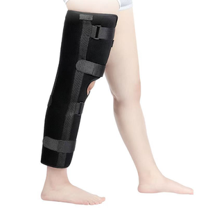 Atmungsaktive Kniebandage mit verstellbaren Riemen und seitlichen Stabilisatoren für Sport, Arthrose-Schmerzlinderung und Genesung nach Verletzungen - Product Image 4