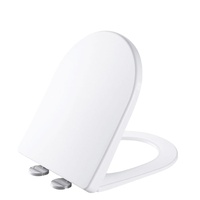 Nouvelle arrivée Design mince siège de toilette européen moderne en forme de U urée