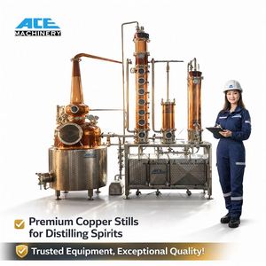 สายการผลิตสุรา Ace 450L สำหรับวิสกี้ รัม บรั่นดี พร้อมอุปกรณ์การผลิตเบียร์เวิร์ต - Product Image 2