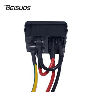 IEC C14 điện ổ cắm điện với Red LED Rocker chuyển 10A đánh giá cắm và ổ cắm loại với cáp thiết bị đầu cuối - Product Image 6