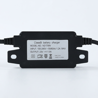 Chargeur de batterie étanche IP67 personnalisé AC/DC PC 6V 12V 24V 36V 48V pour outils électriques d'extérieur