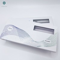 Boîte rigide recyclable personnalisée Tuteng avec laminage mat et fermeture magnétique pour applicateurs jetables de 3 ml pour soins des cils et du corps.