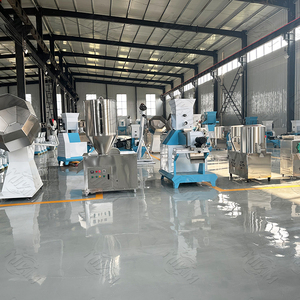 Công suất khác nhau nổi cá Thức ăn viên máy đùn dây chuyền sản xuất thức ăn vật nuôi - Product Image 2