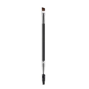 Cepillo de maquillaje de doble punta en espiral biselado <span class=keywords><strong>para</strong></span> <span class=keywords><strong>cejas</strong></span>, con mango de plástico y fibra artificial, venta directa de fábrica. - Product Image 6
