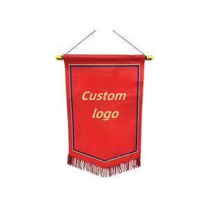 Bandera Personalizada Ecológica 100% Poliéster para Clubes de Fútbol, Bandera de Intercambio para Eventos Deportivos, Impresión Digital - Product Image 2