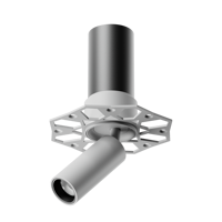 Spot encastré LED COB 5W 7W pour plafond, découpe de 43 mm, en aluminium moulé sous pression, AC220V