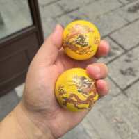 Coffrets cadeaux de balles de fitness Baoding et tasses à thé en porcelaine de la marque ShouXing, bien-être traditionnel chinois, cadeaux d'affaires pour entreprises