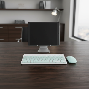 Keyboard and <b>Mouse</b> Blutooth Combo Cheap rs White Slim Russian English Wireless Keyboard and <b>Mouse</b> Combo - Product Image 1