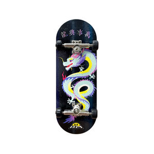 Planche à roulettes miniature en bois d'érable 5 plis Dragon OEM Custom Graphic Tech Deck - Product Image 2
