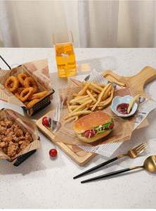 Custom Printing <b>Food</b> Packaging Grease-proof Wax <b>Paper</b> for Hamburger/Burger/Sandwich/Chicken/Hot Dog <b>Wrapping</b> - Product Image 5