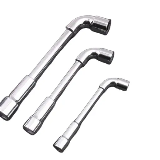 Chiave per tubi da 6mm-24mm chiave esagonale a forma di l per pneumatici di ricambio per auto chiave a bussola perforata a doppia estremità tipo l