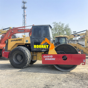 Used Dynapac CA301D Road Roller 12 Ton Vibratory Compactor Good Condition Strong Engine Construction Machinery Ready to Work - Product Image 2