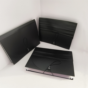 Colourful PVC Organ Bag với nắp văn phòng không thấm nước lưu trữ hộp tài liệu tổ chức PP chất liệu chống vết - Product Image 2