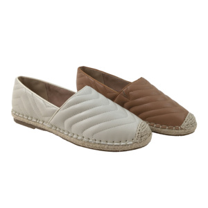 حذاء المشي الجديد espadrilles من القماش العصري المسطح حذاء نسائي كاجوال للنساء حذاء بدون كعب للنساء للخروج - Product Image 2