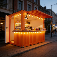 LDYZ – Unité de vie modulaire en panneaux sandwich d'acier, certifiée CE, préfabriquée, personnalisable, pour restaurant extérieur
