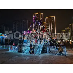 24 Seats amusement park fairground attraction Swing Viking Boat Import Theme Park Equipment Rides Pirate Ship From China