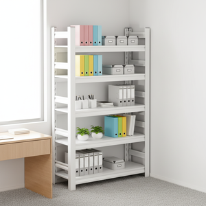 Estante de Almacenamiento de Libros Multicapa para Niños, Estilo Moderno y Sencillo, Capacidad de Carga de 100 kg, Estructura de Acero al Carbono para el Hogar - Product Image 6