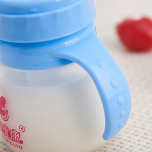 Biberon Beiyoukang à large ouverture en silicone anti-colique 0-12 mois avec poignée - Product Image 4